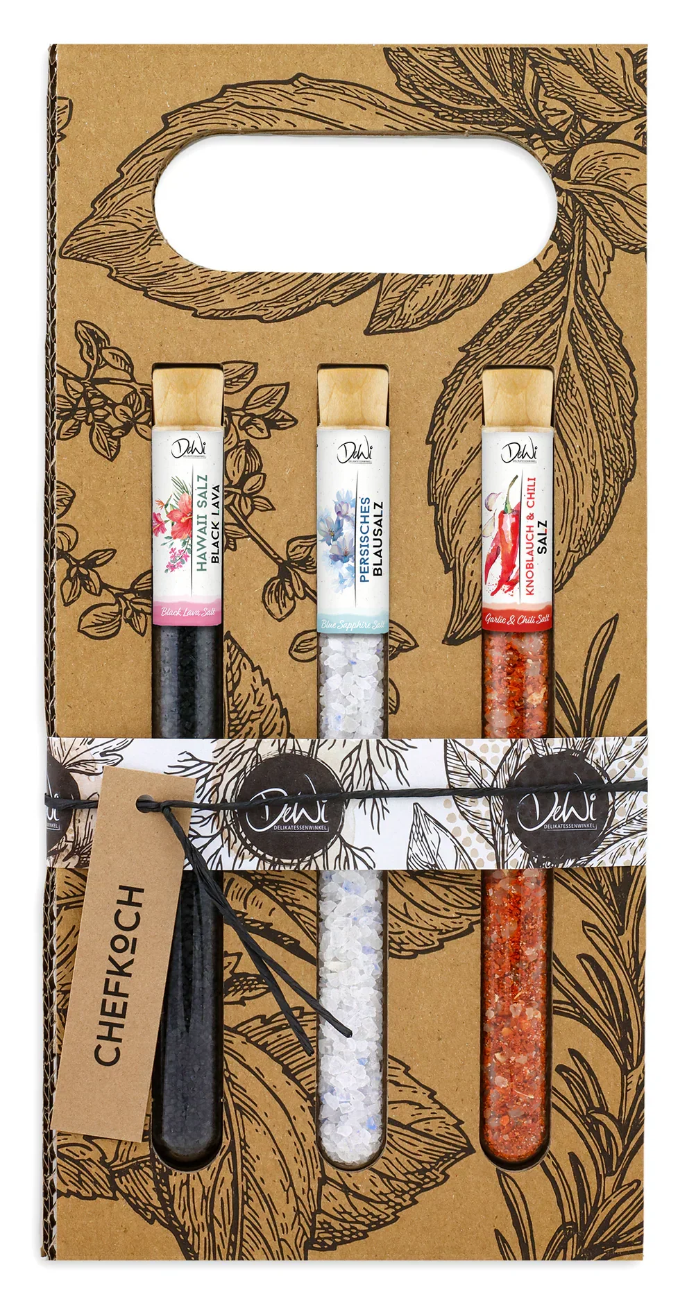 3er Geschenkset - Chefkoch besonders gut zu Fleisch- und Fischgerichten - feinkostgourmet