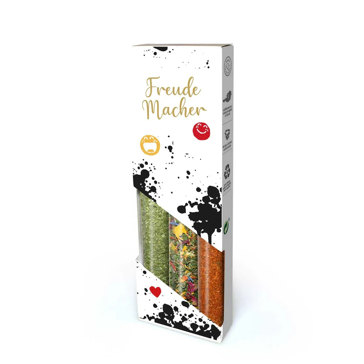 3er Set in Vitro – Freude-Macher: Geschmack, der glücklich macht - feinkostgourmet