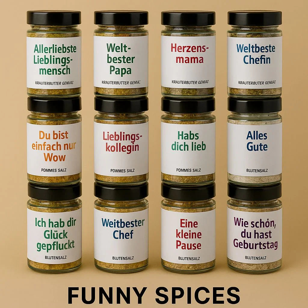 „Funny Spices“ von Feinkostgourmet.de - feinkostgourmet