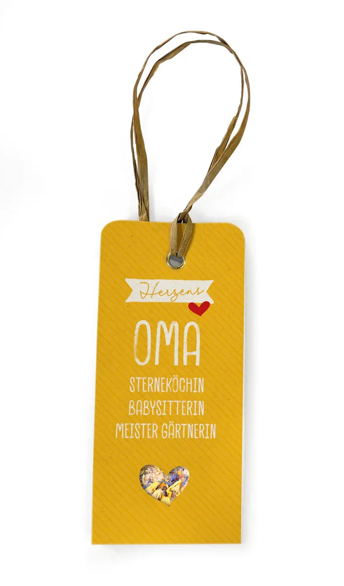 Anhänger „Herzens-Oma“ – Liebevolles Geschenk für die beste Großmutter | Feinkostgourmet - feinkostgourmet