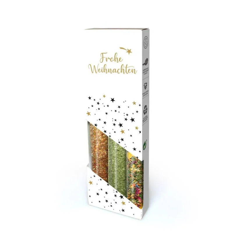 Frohe Weihnachten mit Teemischungen, Steak&Grill Kräuterbutter - feinkostgourmet
