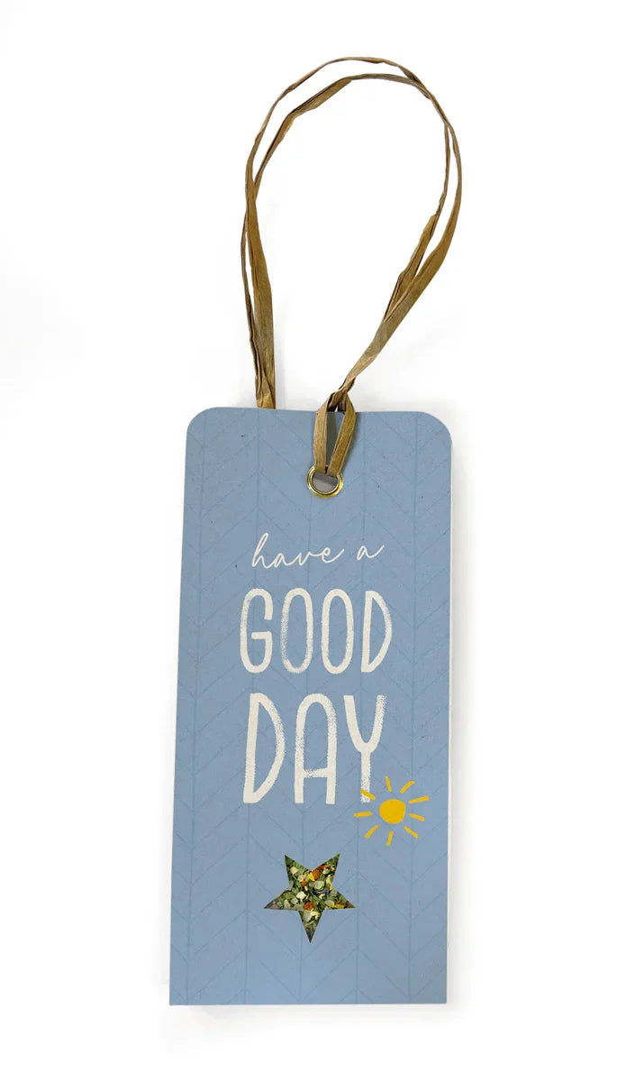 Anhänger Stern, "Have a Good Day" - feinkostgourmet