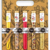 5er Geschenkset XL-Salt ´n Pepper Zitronen Salz, Blüten Salz, Himbeer Salz - feinkostgourmet