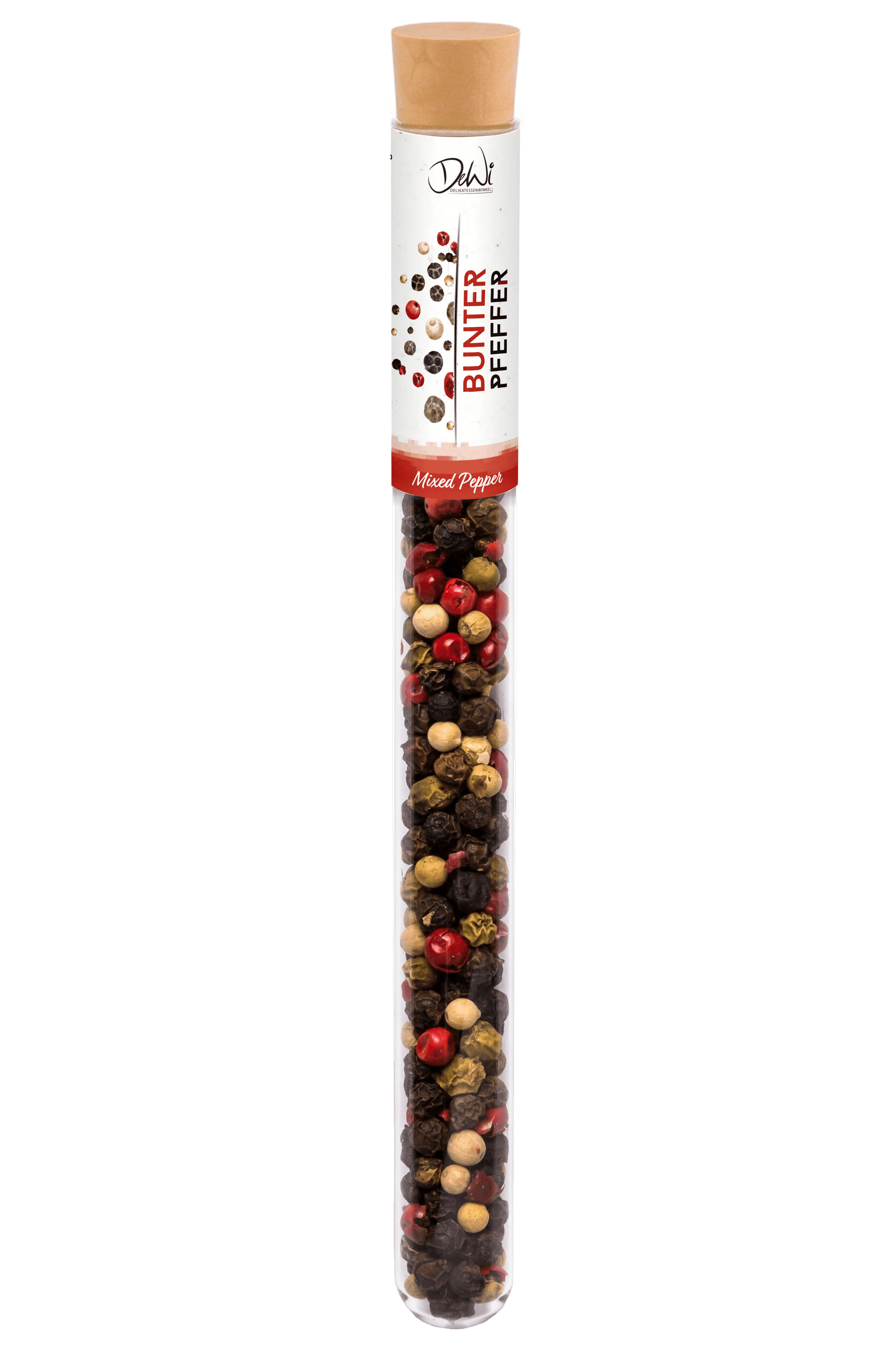 Bunter Pfeffer Spice Tube – Vielseitige Pfeffermischung für Genießer.
