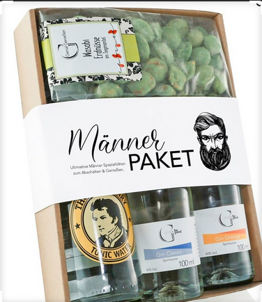 Männerpaket – das perfekte Geschenk für Genießer.