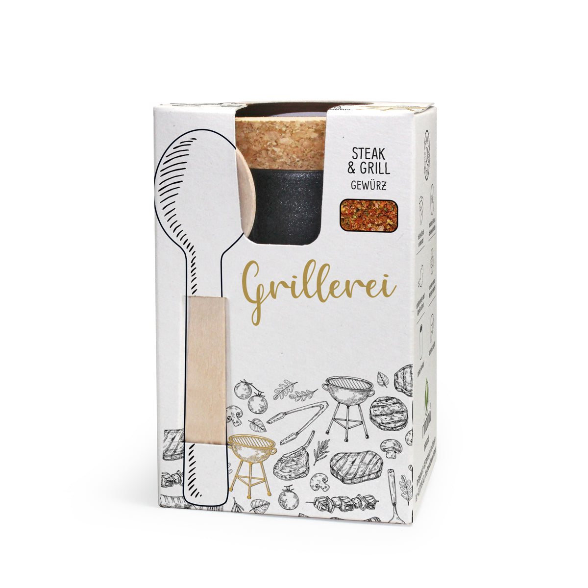 Pot - Grillerei - Steak & Grill Gewürz 75g.