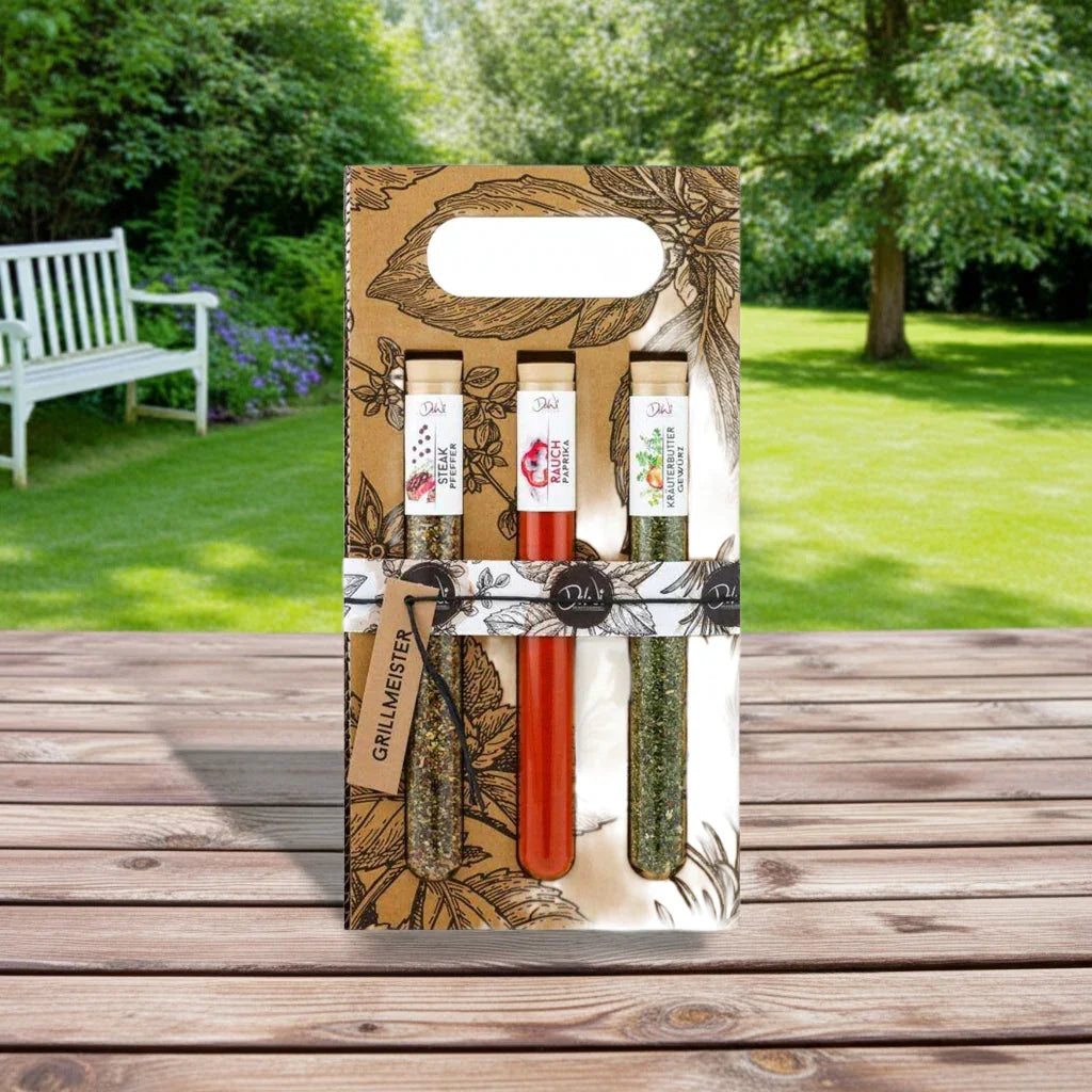 XL Grillmeister Geschenkset – Premium BBQ-Gewürze von FeinkostGourmet - feinkostgourmet
